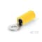 Te Connectivity Ring Terminal, #8 Stud Size, 10 AWG, 600 V, Vinyl Insulated, Yellow 8-34853-1 - alternate 1
